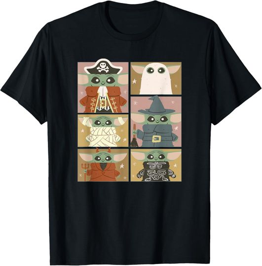 Star Wars: The Mandalorian Halloween Grogu Costumes Box Up T-Shirt