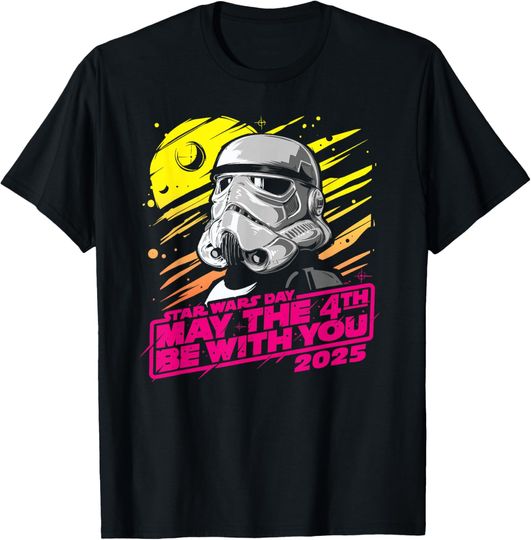 Discover Star Wars Day: May the 4th Be With You 2025 Stormtrooper T-Shirt