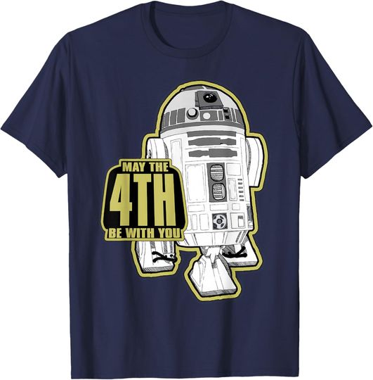 Discover Star Wars R2-D2 May The 4th Be With You Sticker T-Shirt