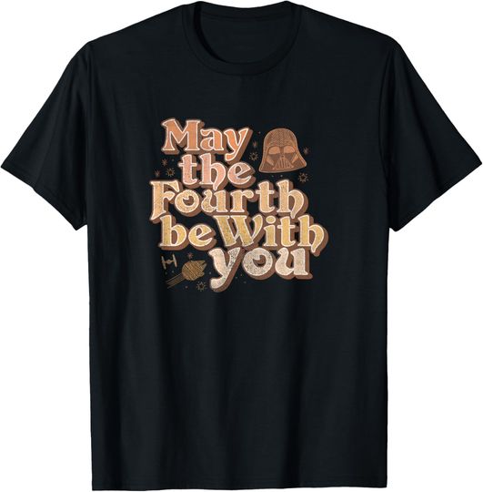 Discover Star Wars May The Fourth Be With You Collage T-Shirt
