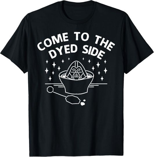 Discover Star Wars Easter Come To The Dyed Side Text T-Shirt
