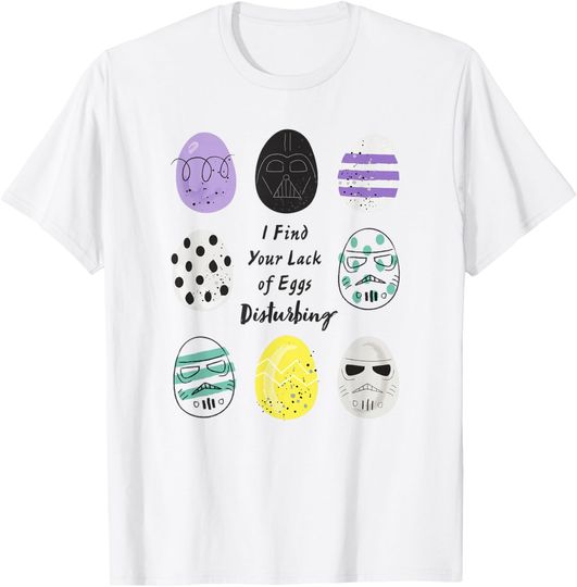 Discover Star Wars Easter Darth Vader & Stormtroopers Disturbing Eggs T-Shirt
