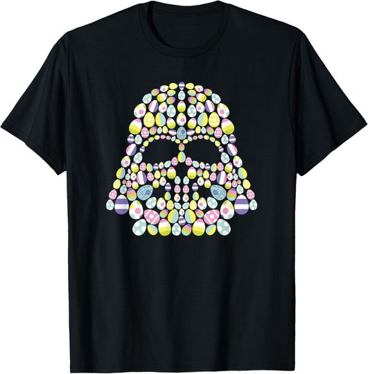 Discover Star Wars Easter Egg Fill Darth Vader Mask and Helmet T-Shirt