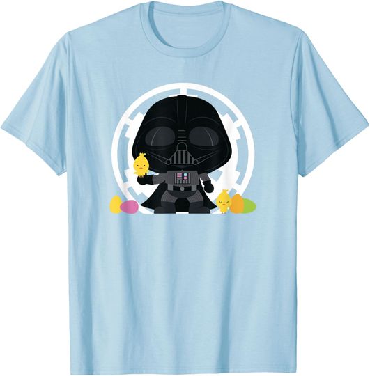 Discover Star Wars Easter Darth Vader Chibi Chicks & Eggs T-Shirt