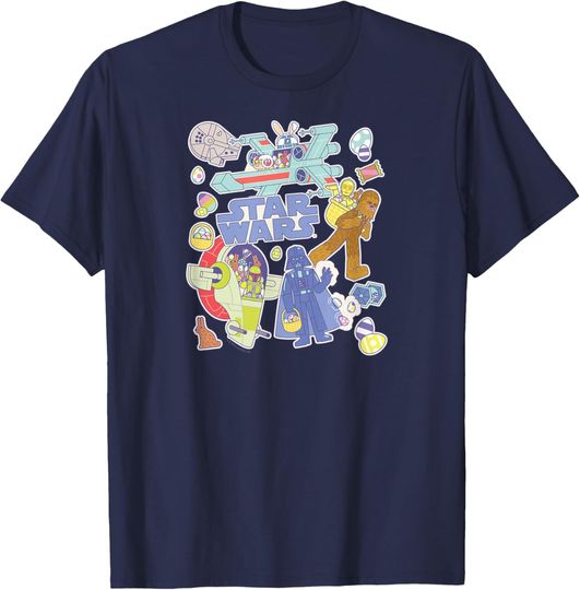 Discover Star Wars - Easter Stickers T-Shirt