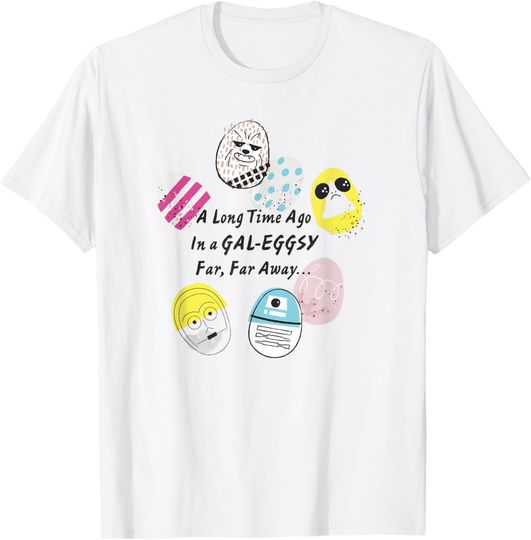 Discover Star Wars Easter Group Shot Gal-eggsy Egg Pun T-Shirt
