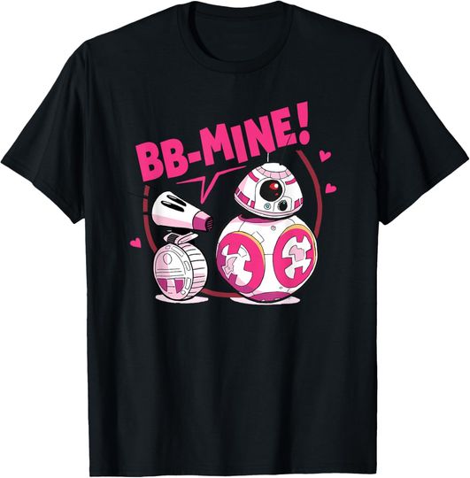 Star Wars Valentine's Day BB-8 and D-O Cute Love BB Refill T-Shirt