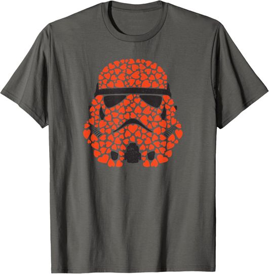 Star Wars Valentine's Day Stormtrooper Hearts T-Shirt