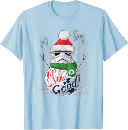 Discover Star Wars Stormtrooper Up to Snow Good Funny Holiday T-Shirt