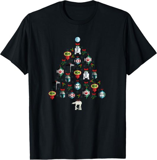 Star Wars Christmas Tree Ornaments Holiday T-Shirt