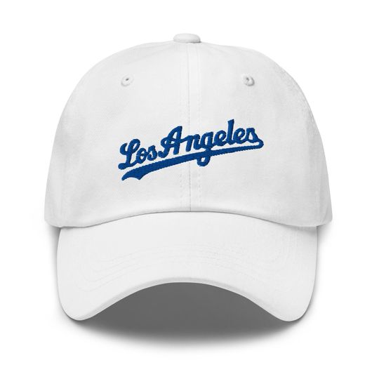 Discover Los Angeles Minimalist Design Embroidered Dad Hat Baseball Cap