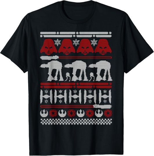 Discover Star Wars Battle Of Hoth Ugly Christmas Sweater T-Shirt T-Shirt