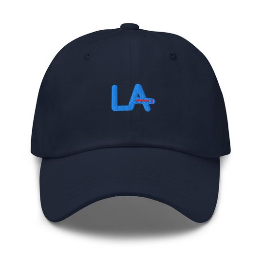 Discover Los Angeles I Minimalist Design Embroidered Dad Hat Baseball Cap