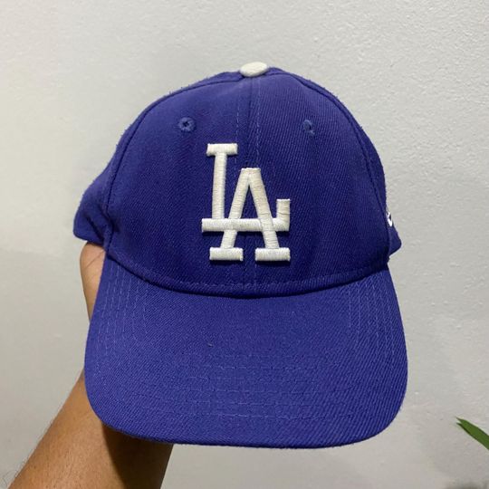 Discover 90s Vintage Los Angeles Dodgers Sports Specialties SnapBack Script Wool Hat