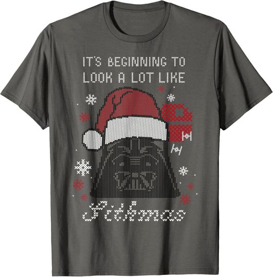 Star Wars Santa Vader A Lot Like Sithmas Christmas T-Shirt T-Shirt