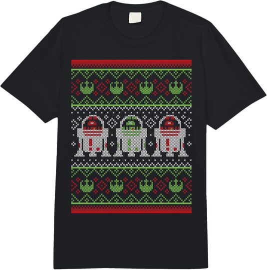 Discover Star Wars Christmas R2-D2 Ugly Sweater Rebel Comfort Colors Adult Heavyweight T-shirt