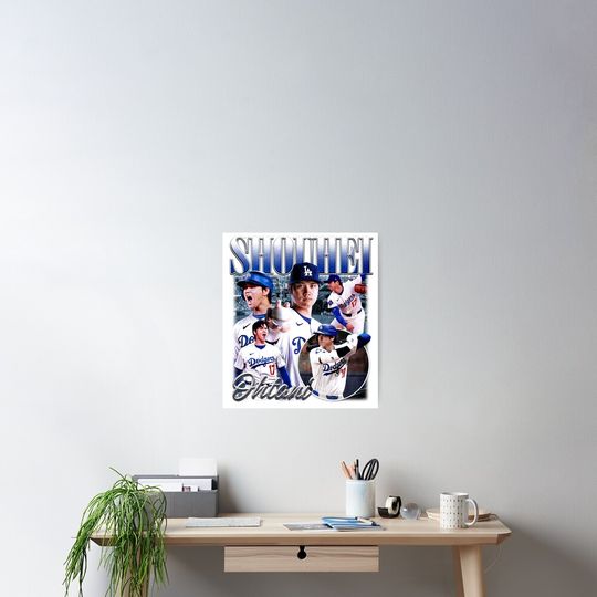 Discover Shouhei Ohtani  Los Angeles Dodgers Poster