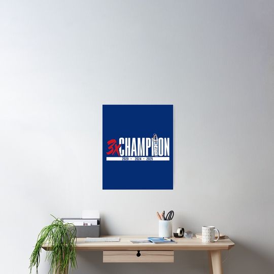 Discover Los Angeles Dodgers World Series 2025 - Los Angeles Dodgers Back To Back Champions 2025, Dodgers, Dodgers Champions - Los Angeles Dodgers Poster