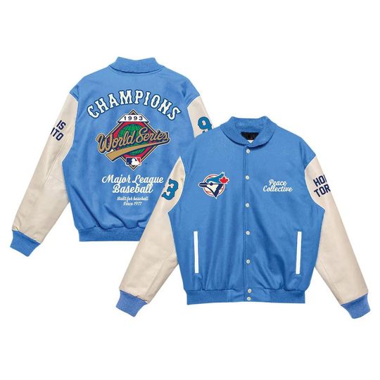 Discover Toronto Blue Jays 1993 World Series Varsity Jacket