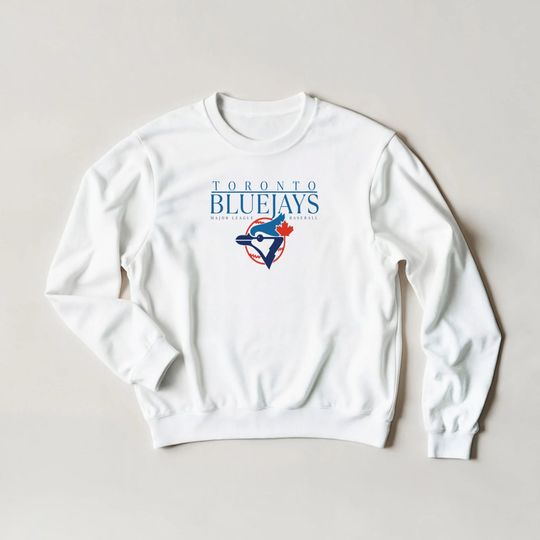 Discover Retro Blue Jays World Series Crewneck | Vintage Toronto Baseball Sweatshirt