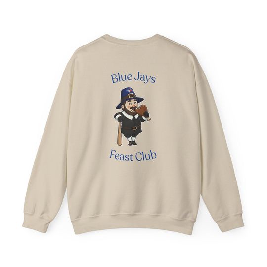 Thanksgiving Baseball Sweatshirt: Toronto Blue Jays Holiday Apparel