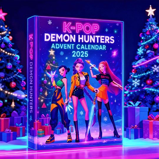Discover 2025 K-Pop Demon Hunters Advent Calendar: 24 Blind Box Surprises  Kpop Christmas Ornaments for Stan Gifts & Tree Decor