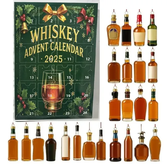Discover 2025 Whisky Cocktail Advent Calendar 24 Days Christmas Countdown Calendar Gifts
