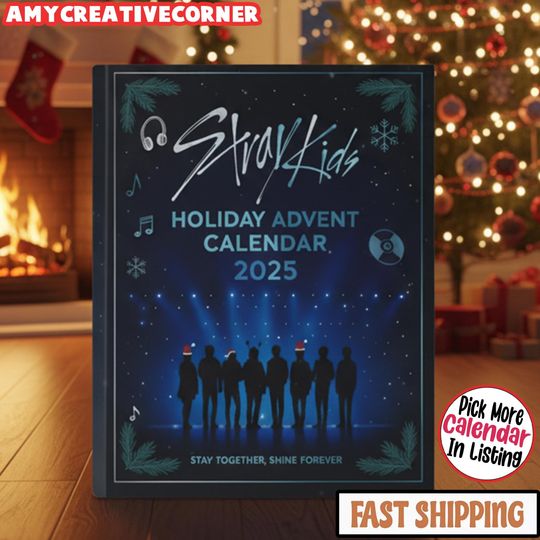 Discover Stray Kids Holiday Advent Calendar 2025, Kpop Christmas Countdown Gift Box, 24 Days of Surprises for Fans, Collectible Idol Gift for Teens