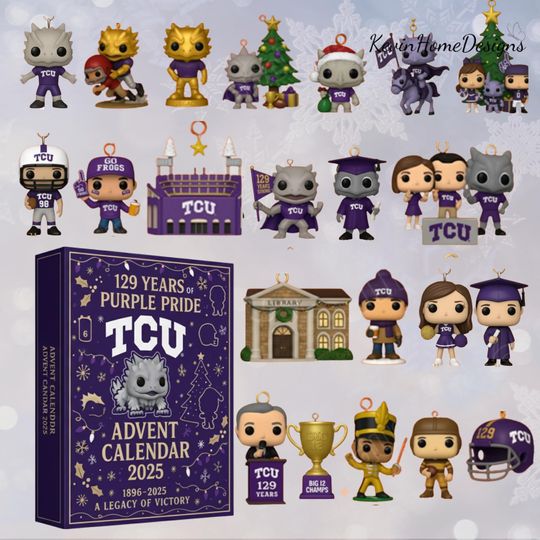 Discover TCU Advent Calendar 2025: University Pride Box, 129th Anniversary Edition