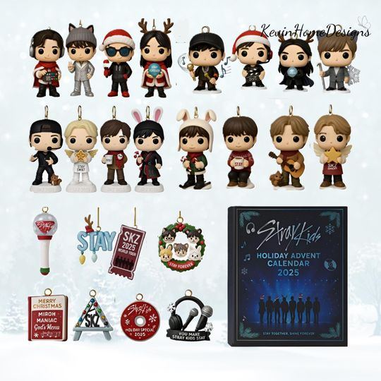 Discover Stray Kids Advent Calendar 2025: Kpop Idol Box, Acrylic, 24 Day Countdown