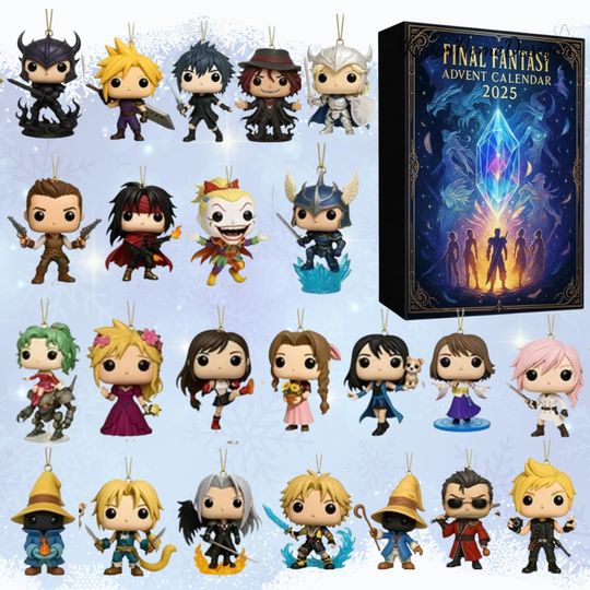 Final Fantasy Advent Calendar 2025: Fantasy Game Box, Hero Collectible Set