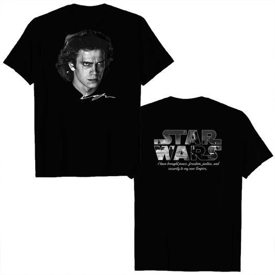 Anakin Revenge of the Sith Shirt Anakin Skywalker Shirt Darth Vader Tee Kenobi T-Shirt Star Wars Movie Revenge of the Sith tee