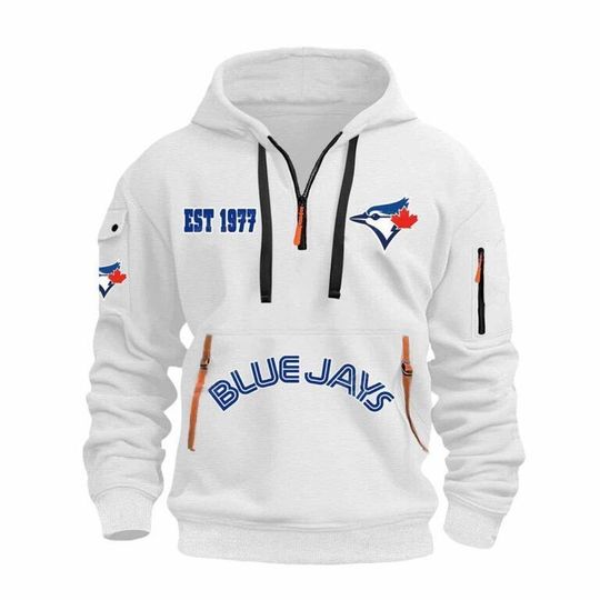 Blue Jays Est 1977 Quarter Zip Hoodie 2025