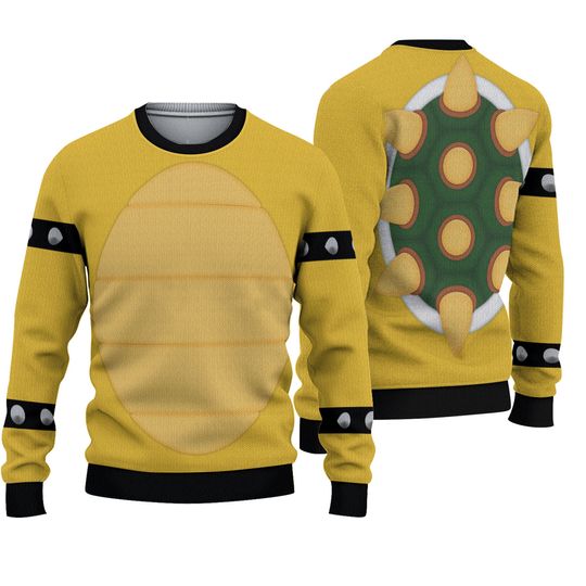 King Bowser  3D Sweatshirt