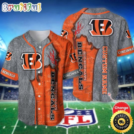 Discover Cincinnati Bengals Baseball Jersey Casual Baseball Gear