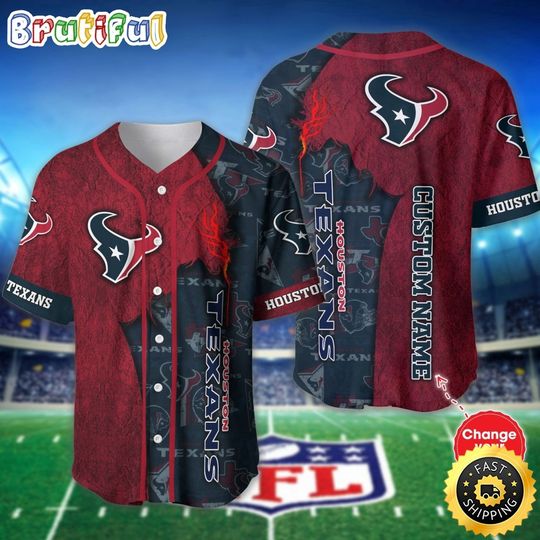 Discover Houston Texans Baseball Jersey