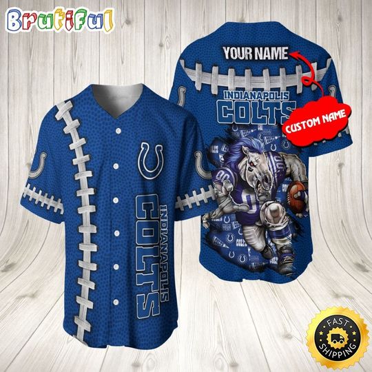 Discover Indianapolis Colts Baseball Jersey