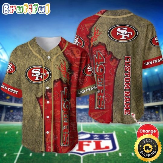 San Francisco 49ers Baseball Jersey