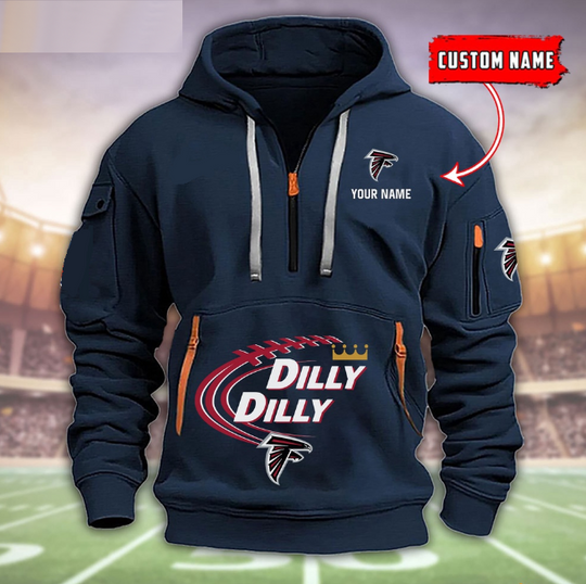 Atlanta Falcons Dilly Dilly Football Heavy Tactical Hoodies, Football Tactical Hoodies