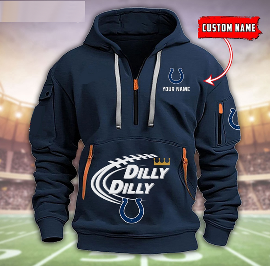 Discover Indianapolis Colts Dilly Dilly Football Heavy Tactical Hoodies, Football Tactical Hoodies