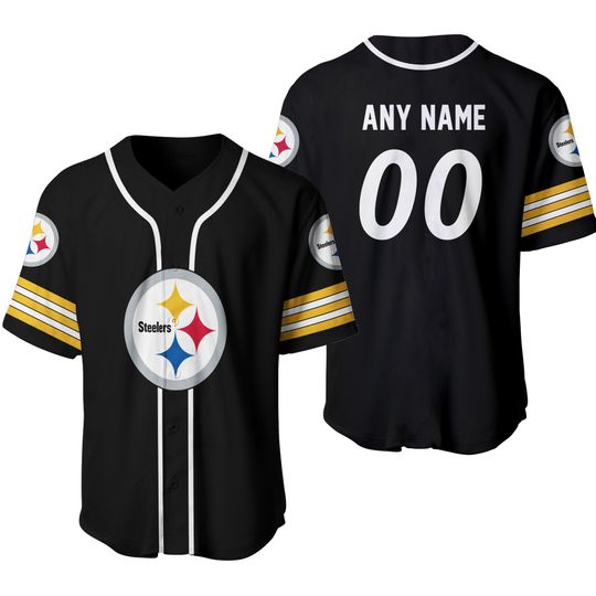 Pittsburgh Team Steelerss Limited Edition Personalized Baseball Jersey