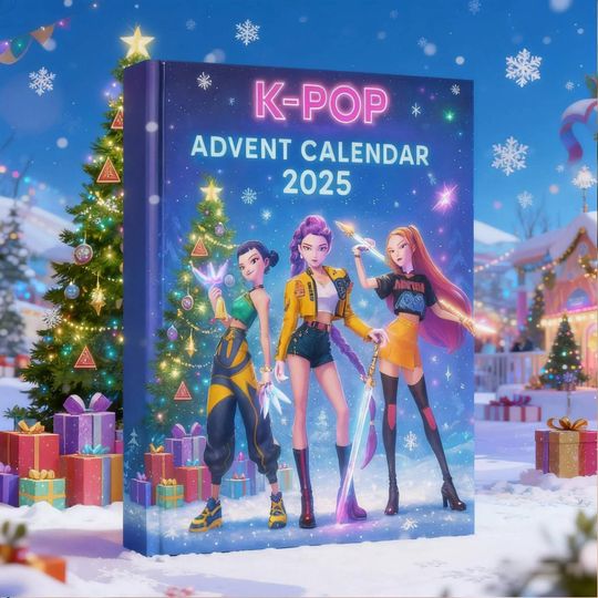 Discover K-Pop Advent Calendar 2025, 24 Days Idol Surprises, K-Drama Fan Gift, Christmas Countdown, Music & Merch Box, Christmas Gift