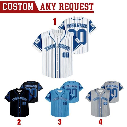 Custom Toronto Baseball Team Raglan Gameday Jersey, Custom Team Name Number Uniform Jersey, Jersey For Adult And Kids