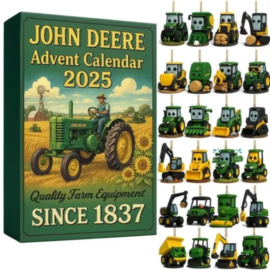 Discover Countdown John Dee Car Advent Calendar 2025, 24 Days of Festive 2D Blind Boxes