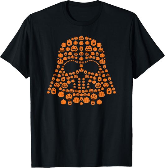 Star Wars Halloween Darth Vader Jack-o’-Lantern Pumpkins T-Shirt