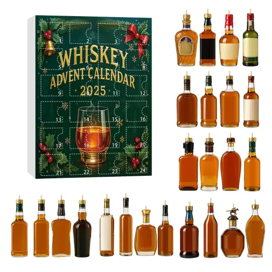 Discover Christmas Countdown Whiskey Advent Calendar – 24 Days of Festive Blind Boxes