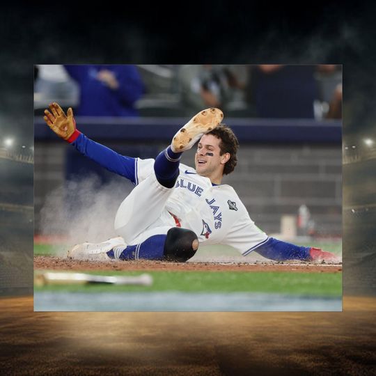 Discover Toronto Blue Jays World Series Ernie Clement Poster