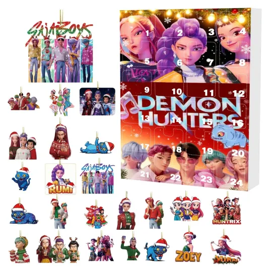 Discover Christmas Witch Hunt Group Arrives Acrylic Calendar Blind Box Flat