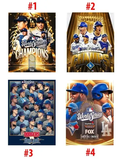 Discover HOT ! Los Angeles Dodgers 2025 World Series Champions Poster