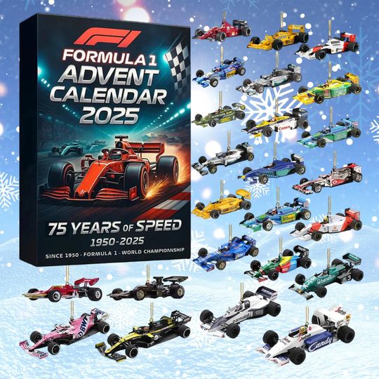 Discover Christmas Formula Advent Calendar 2025, Christmas Countdown Calendars, 24 Days of Xmas Surprises with 24 Collectible for Him Gift